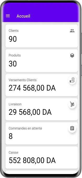App acceuil